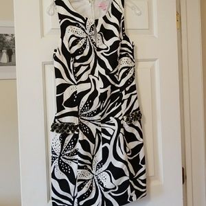 Lilly Pulitzer black and white dress